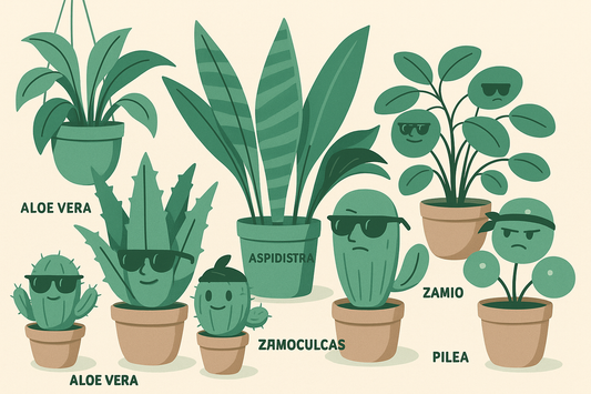 🌿 Rośliny, które przeżyją wszystko – nawet Ciebie