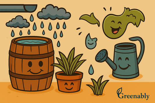 🌧️ Deszczówka w roli głównej – jak podlewać mądrze i ekologicznie 🌧️