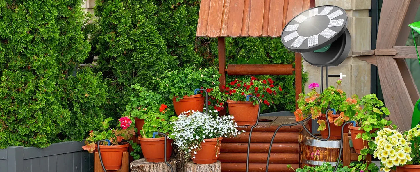 🌿 SmartSolar Kropluś™ – Zestaw Automatycznego Nawadniania