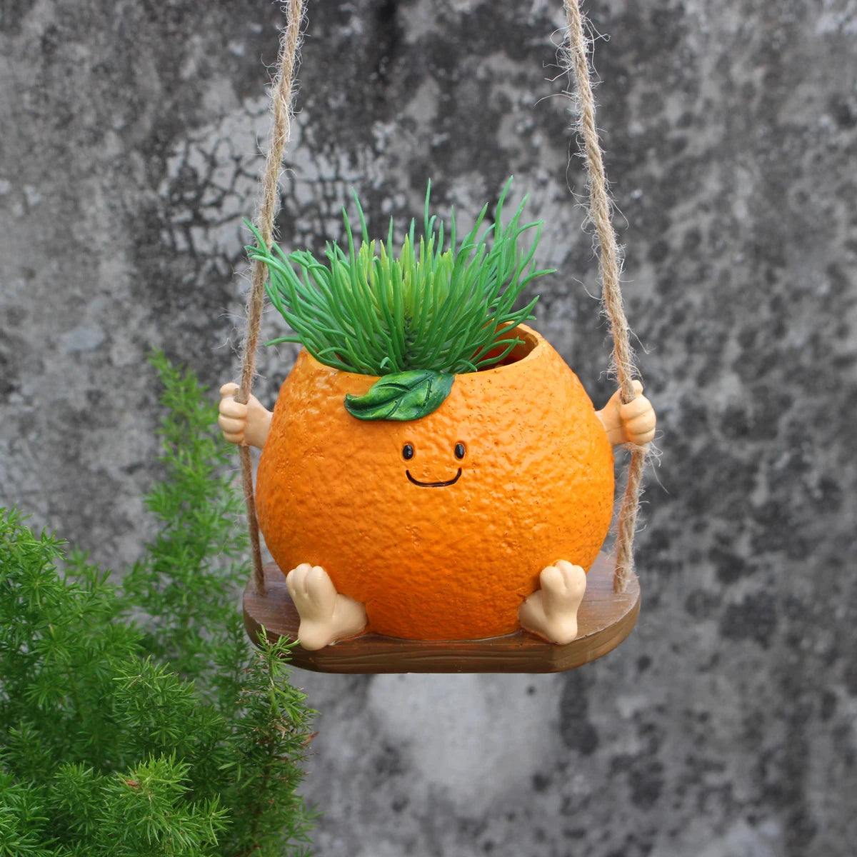 Uśmiechnięta Pomarańcza™ – Zwisający Elf Koszykowy 🍊🧚