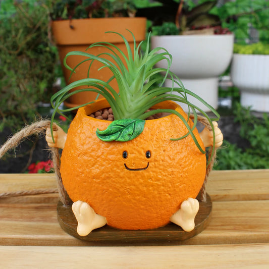 Uśmiechnięta Pomarańcza™ – Zwisający Elf Koszykowy 🍊🧚