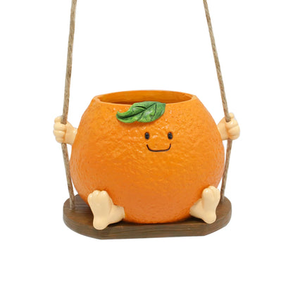 Uśmiechnięta Pomarańcza™ – Zwisający Elf Koszykowy 🍊🧚